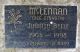 Photo of headstones/thumb_Juanita Belle McLennan 1903-1998 hdstn Hazelmere Cem